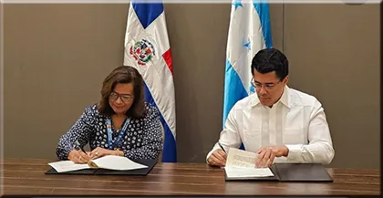 República Dominicana y Honduras Firman Acuerdo en Materia de Turismo