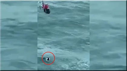 Rescatan a un hombre que flotaba en una hielera frente a la costa de Florida tras el huracán Milton